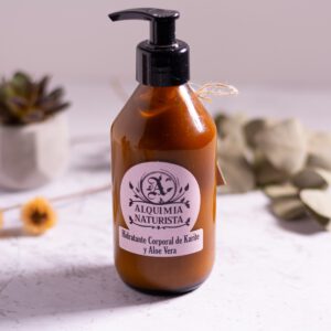 Crema corporal hidratante de Karité y Aloe Vera